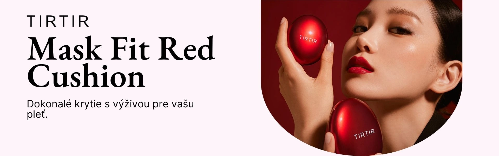 TIRTIR Mask Fit Red Cushion – cushion make-up s dlhotrvajúcim krytím