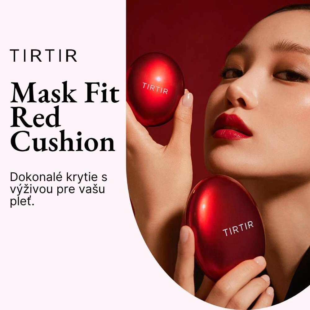 TIRTIR Mask Fit Red Cushion – cushion make-up s dlhotrvajúcim krytím
