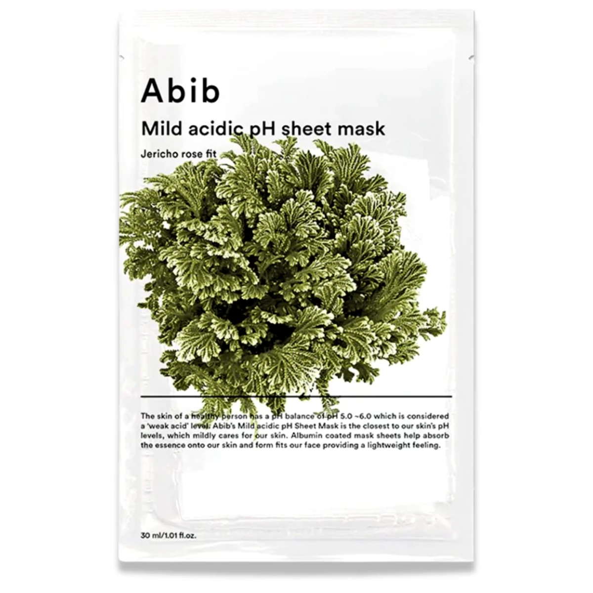 abib-mild-acidic-ph-sheet-mask-jericho-rose-fit-30ml-pic-0
