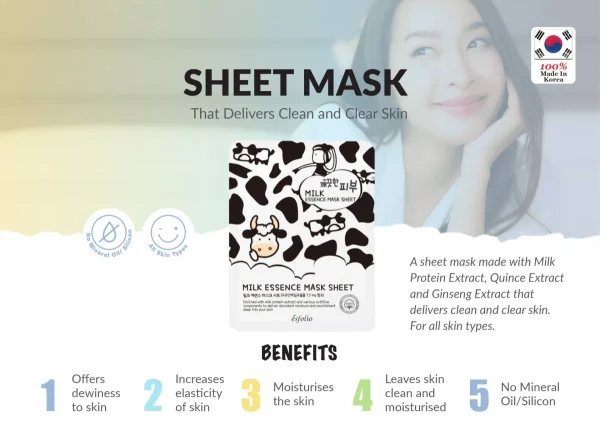 esfolio-pure-skin-milk-essence-mask-sheet-25ml-pic-2