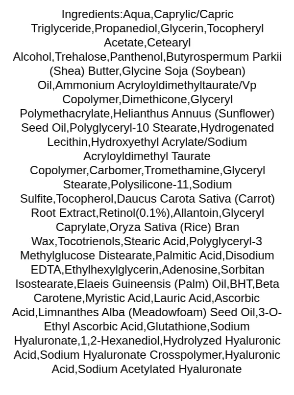 cosrx-the-retinol-01-cream-super-vitamin-epanthenol-ingredients