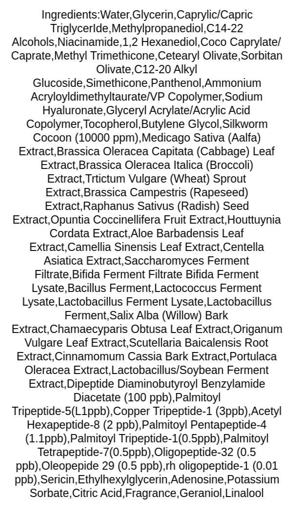 fortheskin-egf-peptide-bio-clinic-ampoule-serum-ingredients