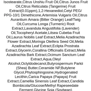 heimish-all-clean-balm-mandarin-ingredients