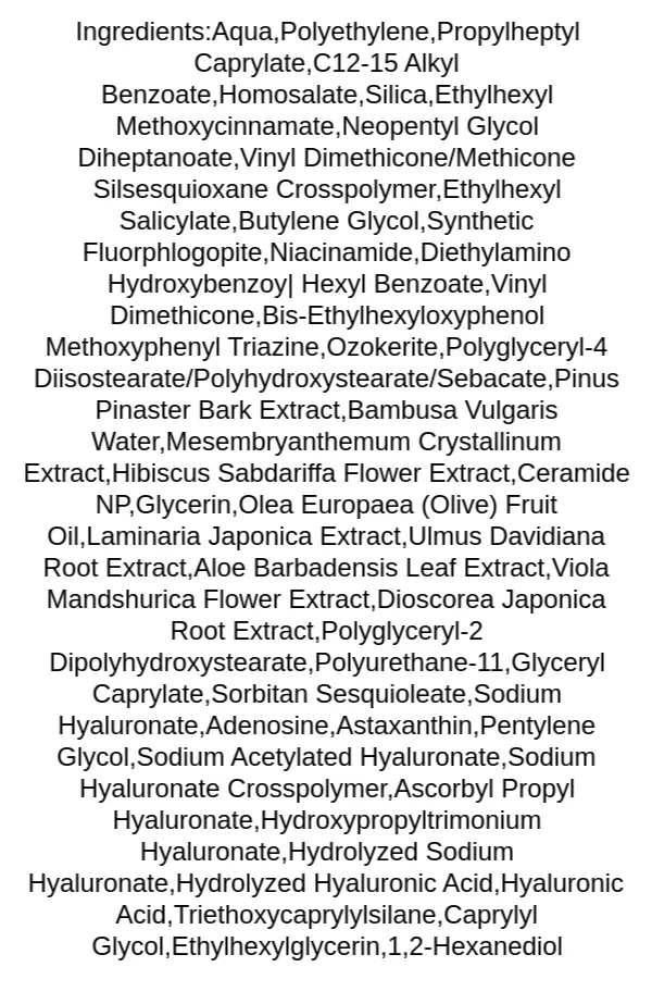 isntree-hyaluronic-acid-airy-sun-stick-spf50-pa-ingredients