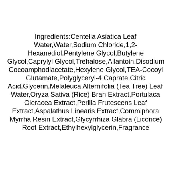 iunik-centella-bubble-cleansing-foam-ingredients