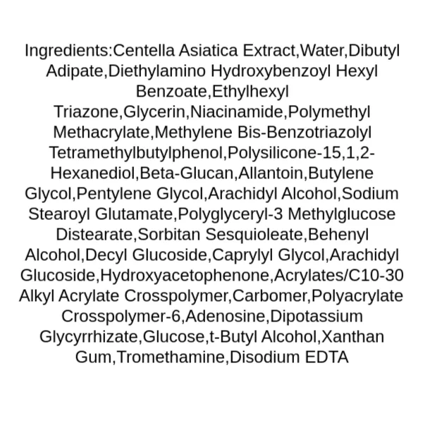 iunik-centella-calming-daily-sunscreen-ingredients