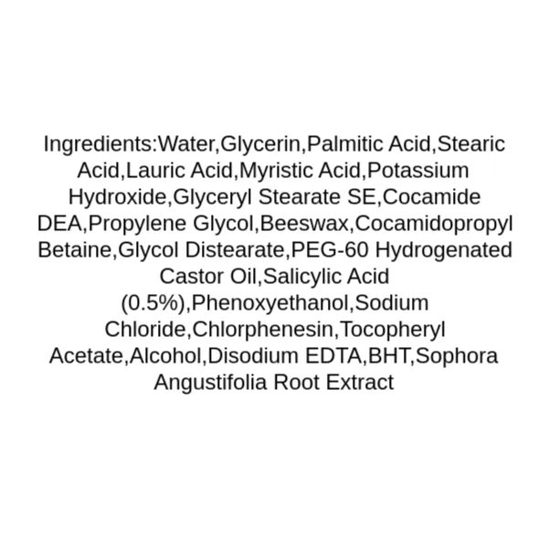 medicube-red-foam-cleanser-ingredients