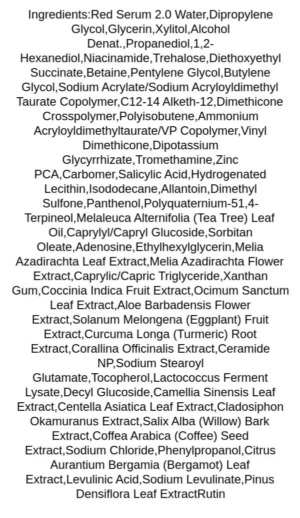 medicube-red-serum-20-ingredients