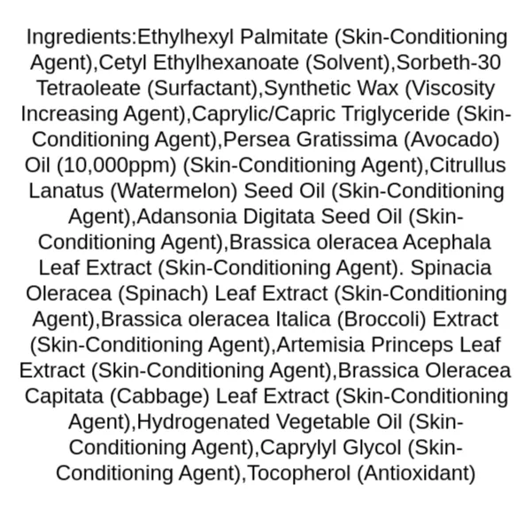 purito-from-green-avocado-cleansing-balm-ingredients