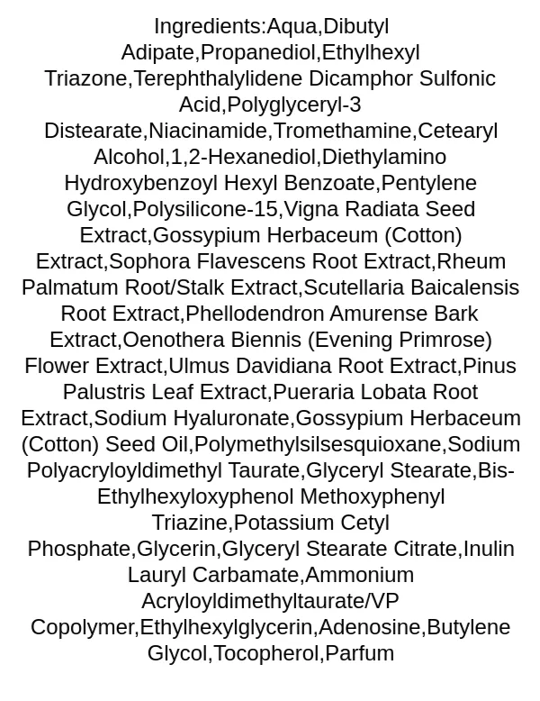 tocobo-bio-watery-sun-cream-spf50-pa-ingredients