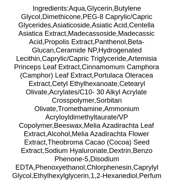 vt-cosmetics-vt-cica-cream-ingredients