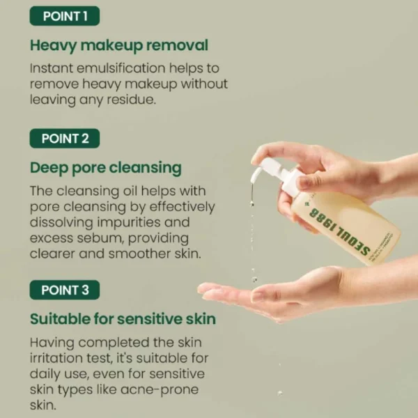 ksecret-seoul-1988-cleansing-oil-pine-cica-1percent-probiotics-200ml-pic-4