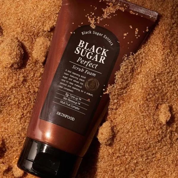 skinfood-black-sugar-perfect-scrub-foam-180g-pic-1