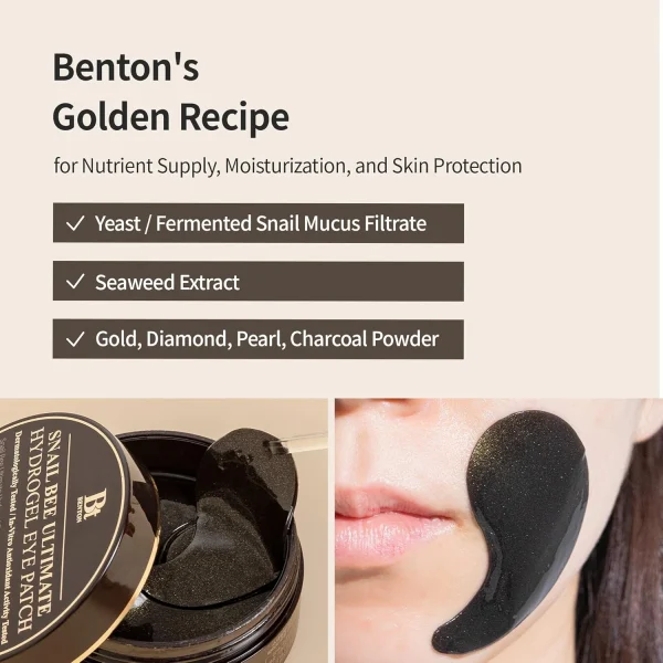 benton-snail-bee-ultimate-hydrogel-eye-patch-60pcs-pic-6
