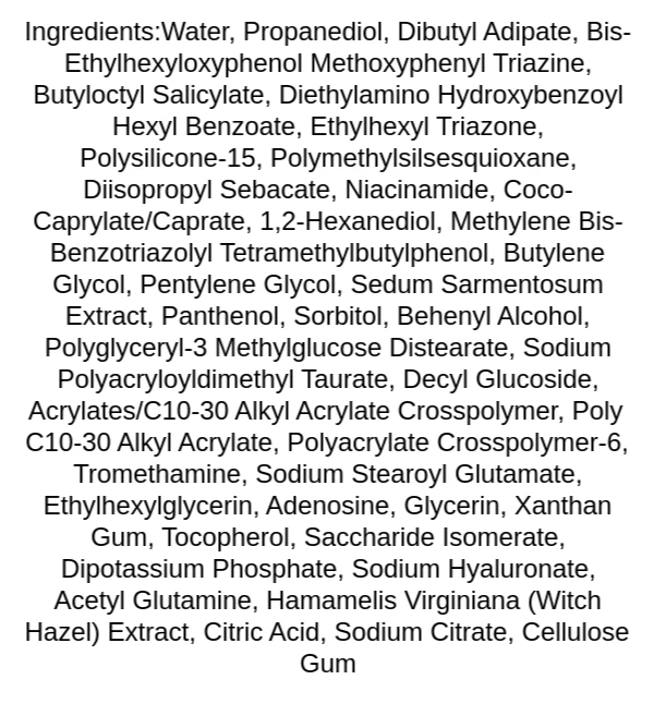 abib-sedum-hyaluron-sunscreen-watery-tube-ingredients