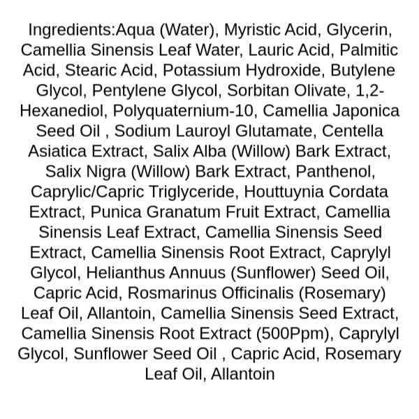 benton-deep-green-tea-cleansing-foam-ingredients