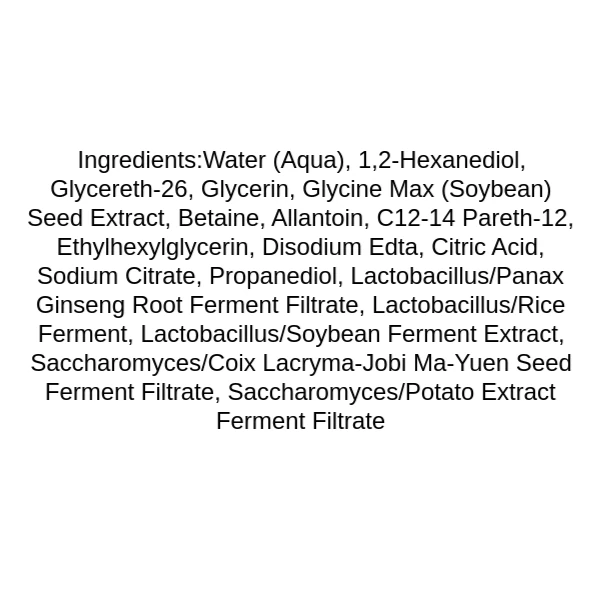 mixsoon-bean-toner-ingredients
