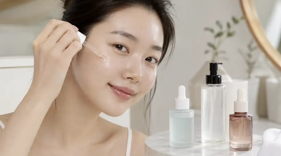 Sérum na tvár s kyselinou hyalurónovou: ako ho vybrať a používať v K-Beauty