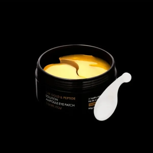 farmstay-24k-gold-and-peptide-solution-ampoule-eye-patch-60pcs-pic-2